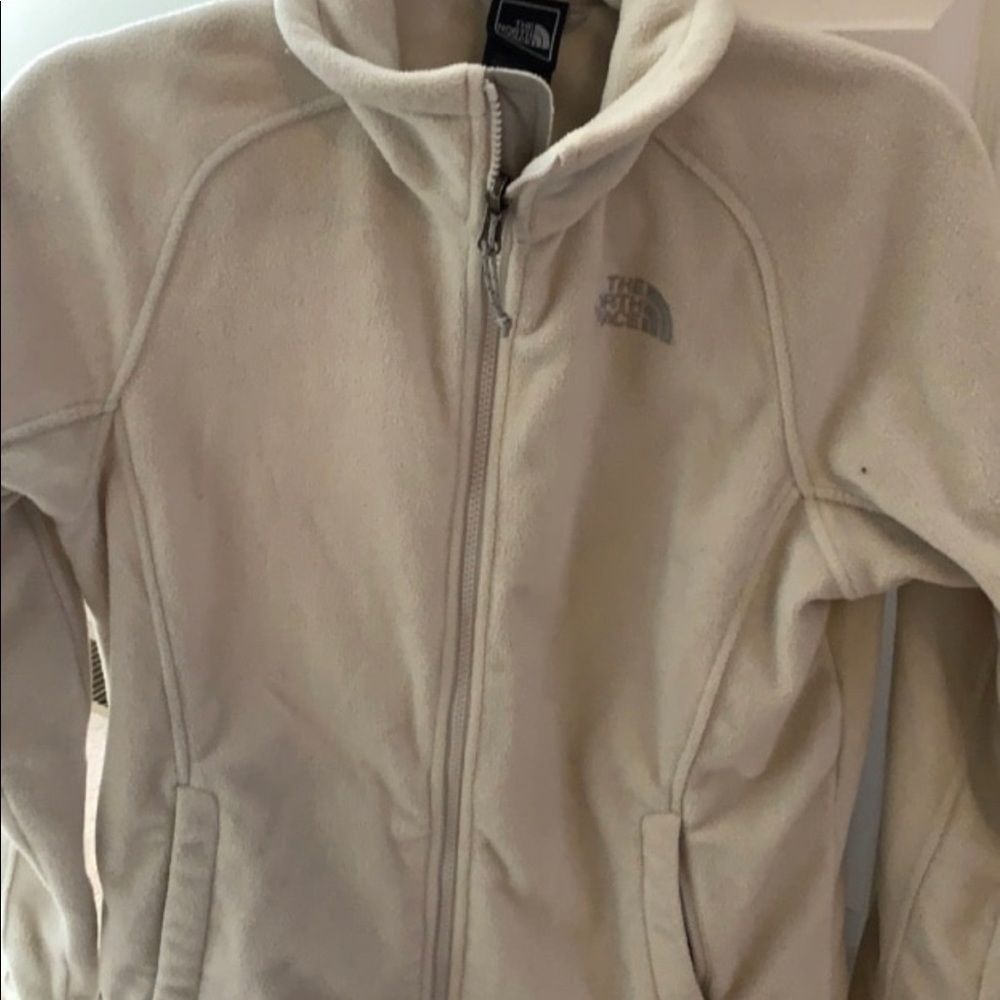 Women’s medium north face beige jacket